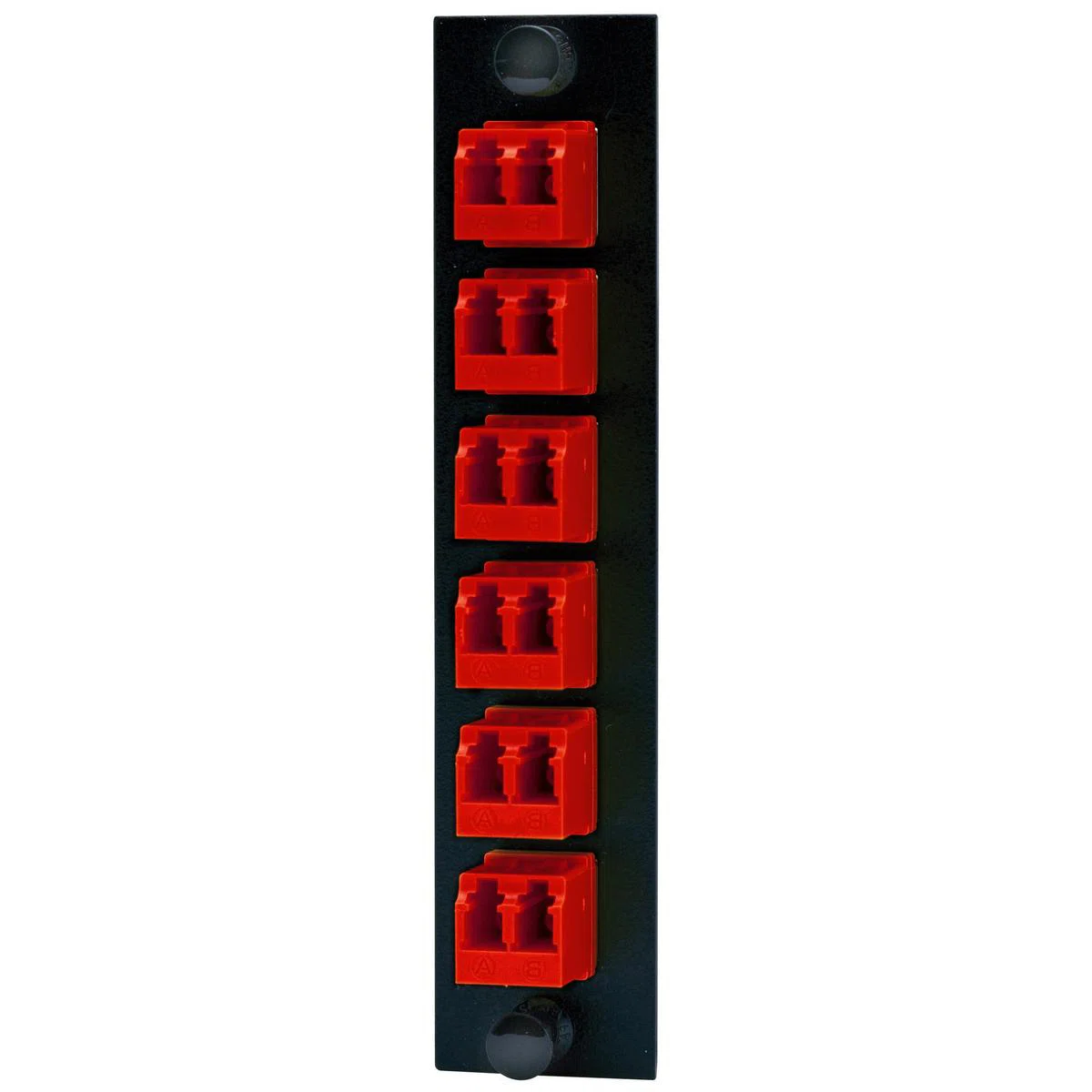 FSPNLCDS6R FSP Adapter Panel Fiber Connectors, LC Duplex End A, (12) Fiber Multi-Mode/Single-Mode Fiber