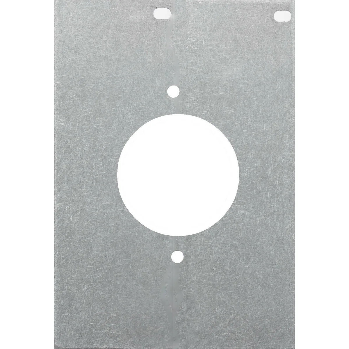 FB10TLA CFB10 Dedicated Mounting Plate With (1) Twist-Lock 1.6 in Diameter Opening, 1.56 in Dia, 3.62 in L, 10 Gangs, Galvanized Stamped Steel