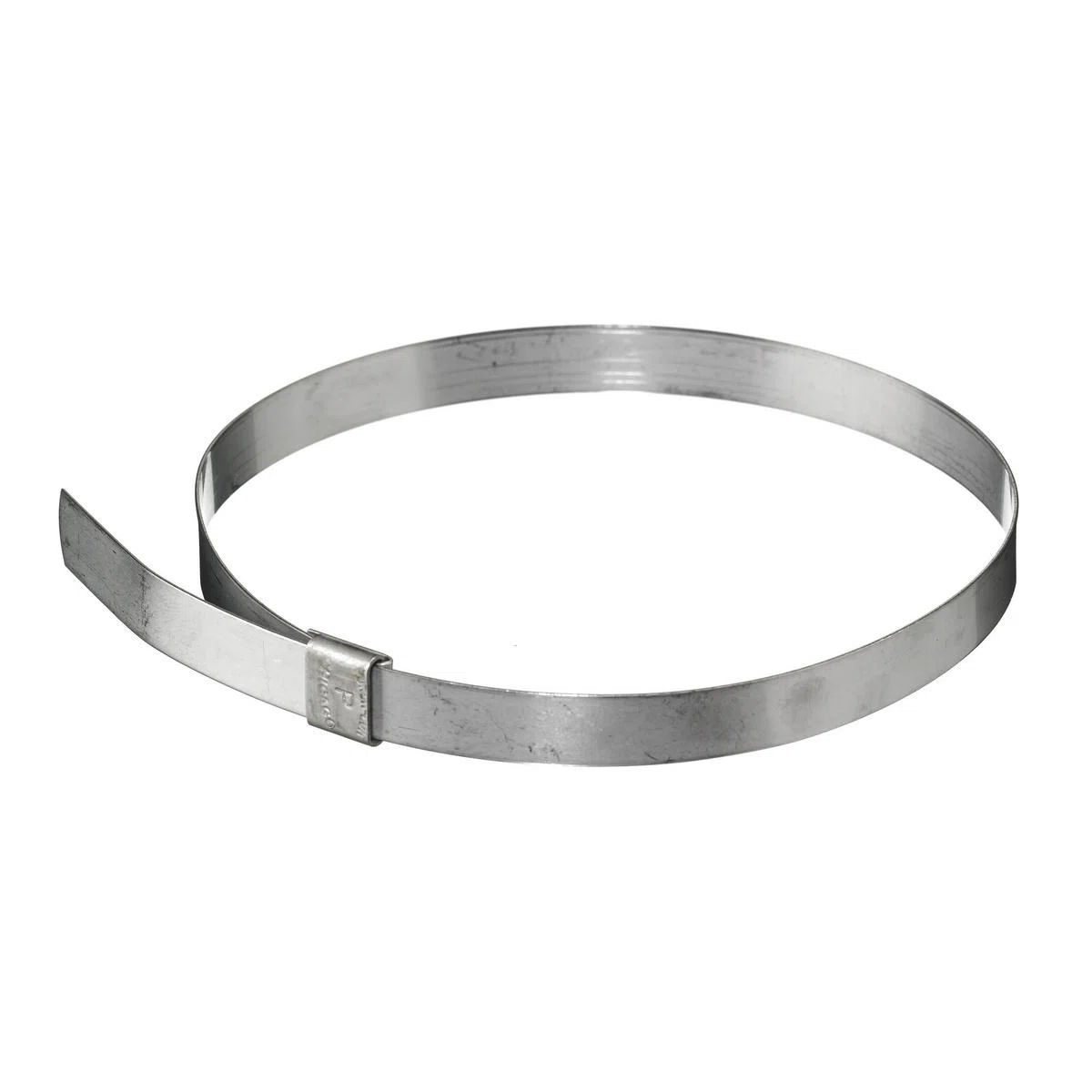 20320052 Standard Non-Mounted Cable End Band, 1-5/8 to 2-1/4 in Cable Woven Cable, Aluminum
