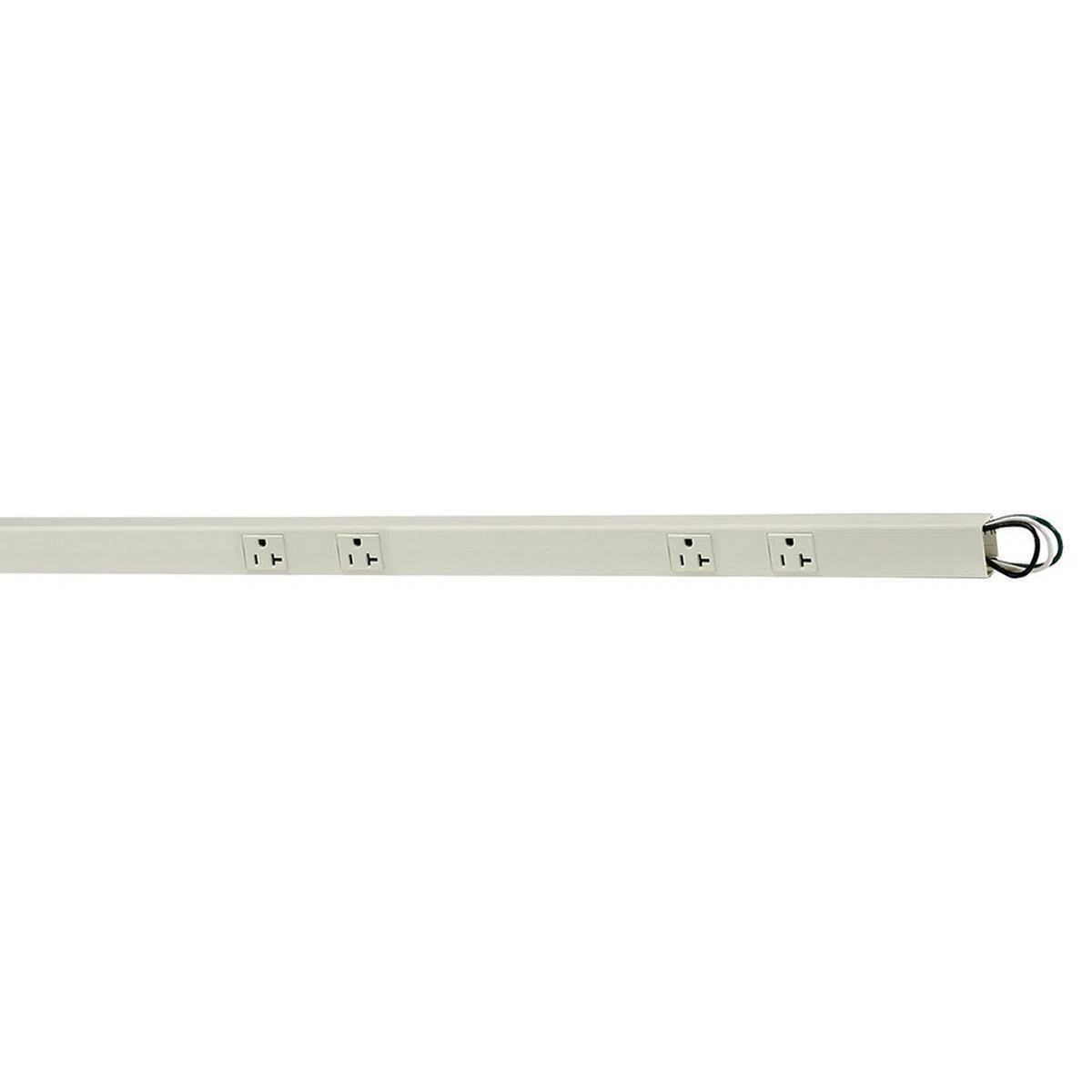 PT205115 1-Phase 1-Circuit Fully Insulated Permanently Installed Standard Non-Metallic Raceway, 5 ft L x 1-1/2 in W x 1-1/2 in H
