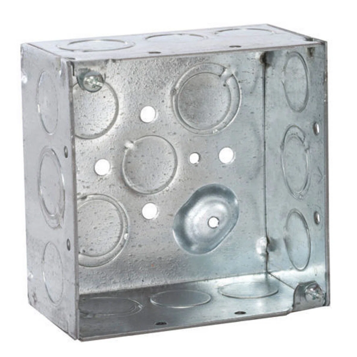 232CS Conduit Box, Steel, 30.3 cu-in Capacity, 16 Knockouts