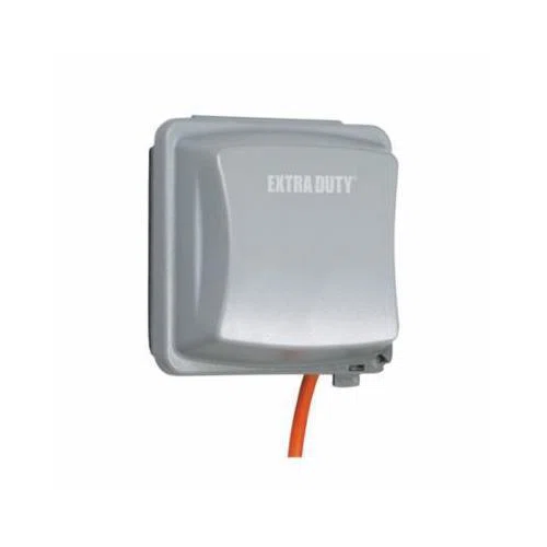 MM2420G 55-in-1 Configuration Non-Metallic Standard Weatherproof While-In-Use Cover, 5.54 in L x 5.43 in W x 3.07 in D, GFCI Device Cover, Polycarbonate