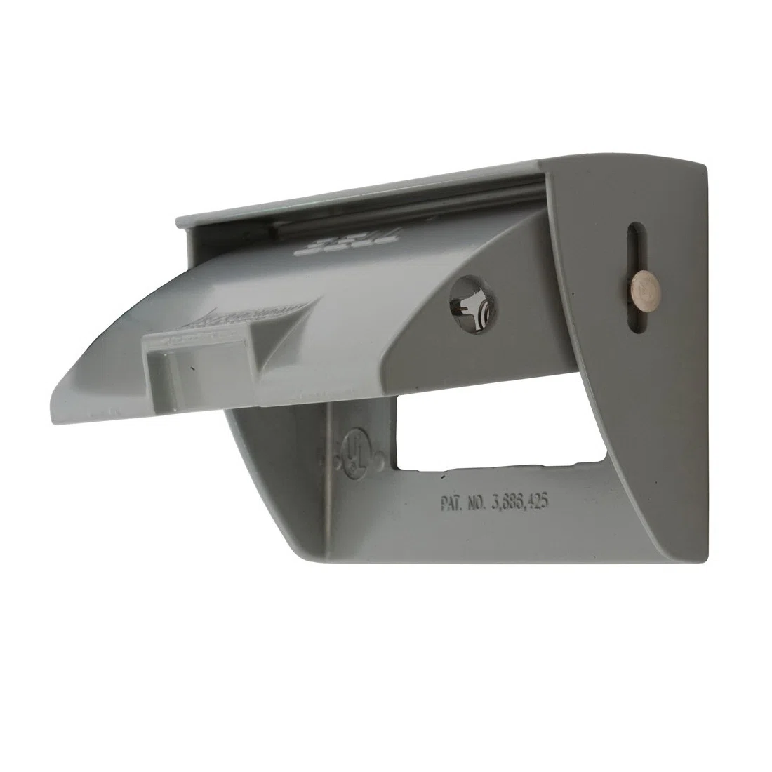 WP26H Decorator Weatherproof While-In-Use Cover With Decorator Opening, 2-3/4 in L x 4-1/2 in W x 2-3/4 in D, Cast Aluminum
