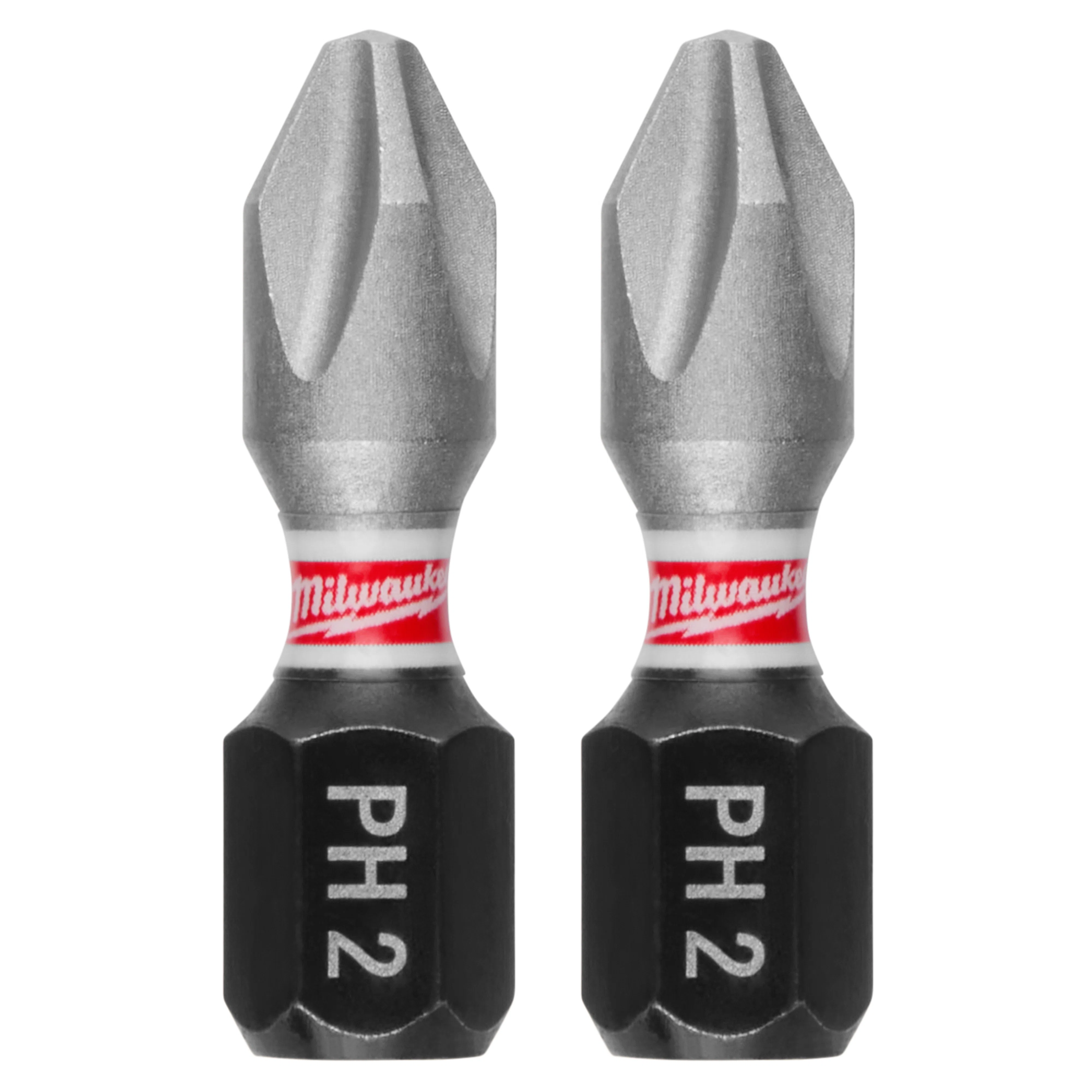 48-32-4712 Shockwave Impact Duty Impact Insert Bit, #2 Phillips Point, 1/4 in, Steel