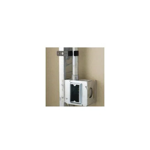 H6 Electrical Box Bracket, Stud Mount, Steel, Pre-Galvanized