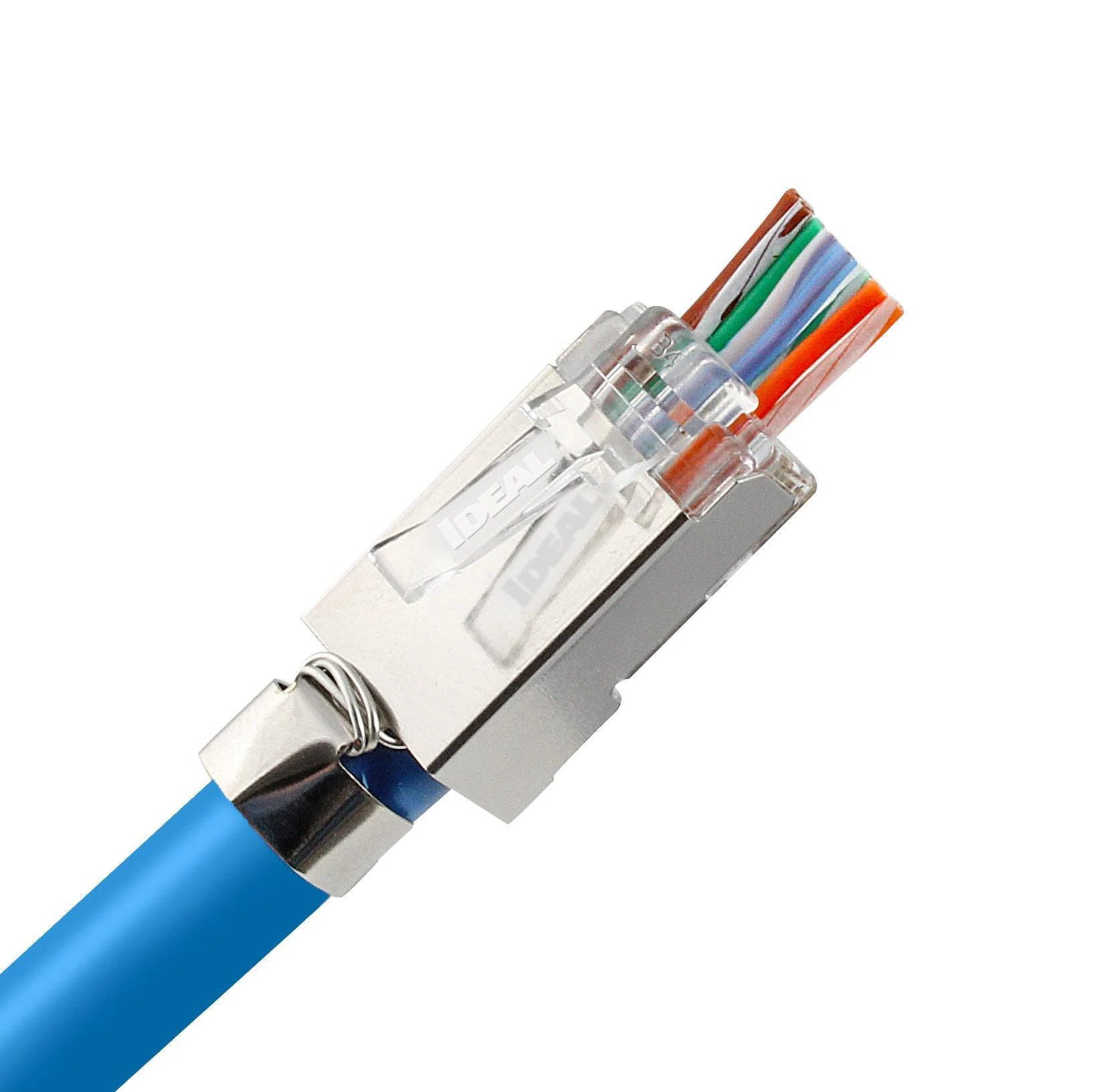 85-363 RJ45 Feed-Thru Modular Plug
