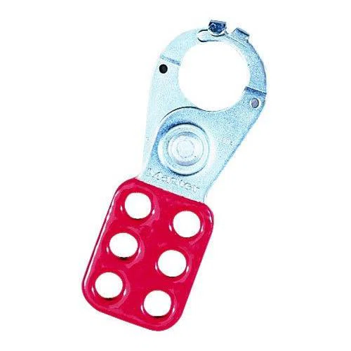 44-800 Safety Lockout Hasp, 6 Padlocks, Aluminum