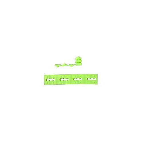 CA100 Cat-A-Pillar Non-Conductive Wiring Device Spacer, For Use With Single or Multi-Gang Box, Polyethylene, Light Green