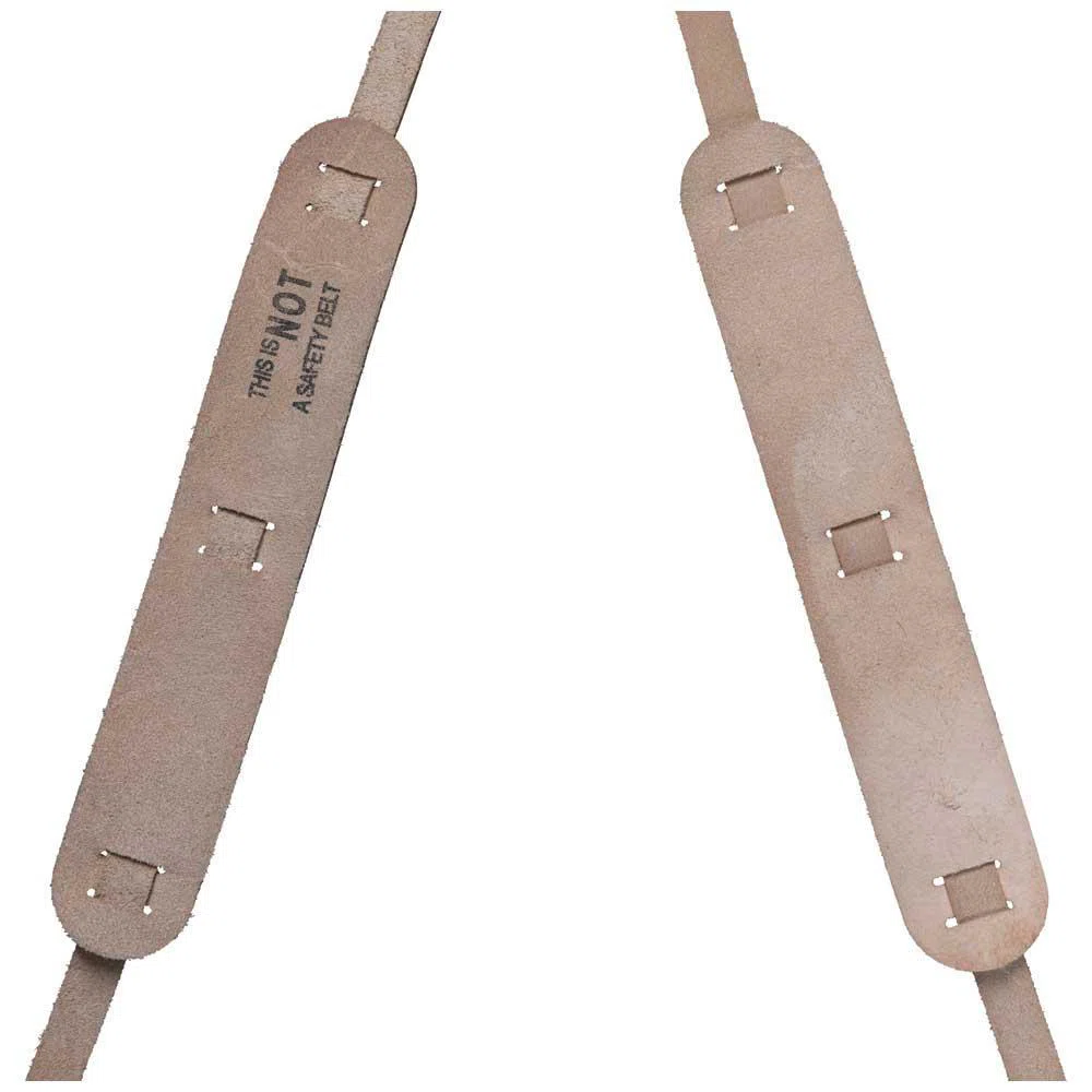 5413 Work Belt Suspender, Leather, Light Brown
