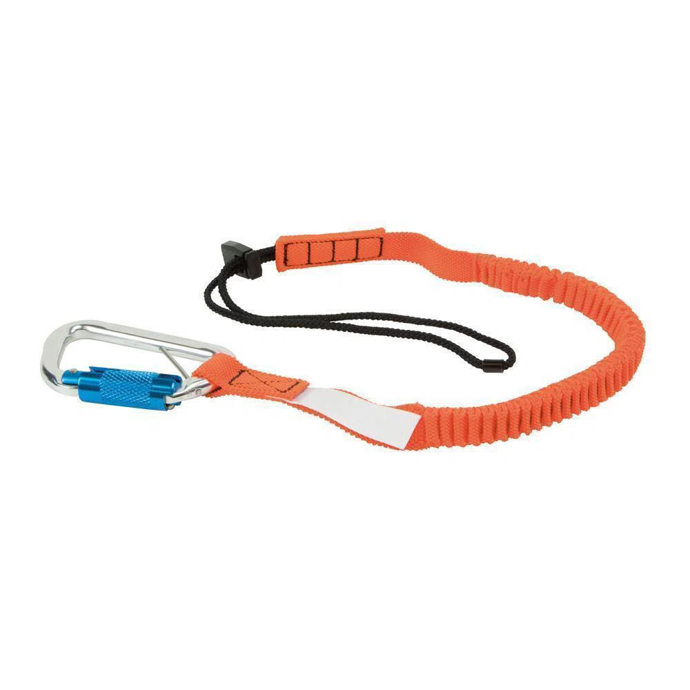 TT2 Triple Locking Tool Tether, 15 lb Capacity, Aluminum Alloy/Nylon