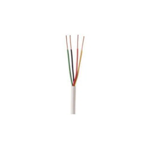 962385501 Type CM CL2 Non-Plenum Unshielded Security Cable, Coil Packaging, 300 V AC, (4) Conductors 22 AWG Conductor Bare Solid Copper Conductor, 500 ft L