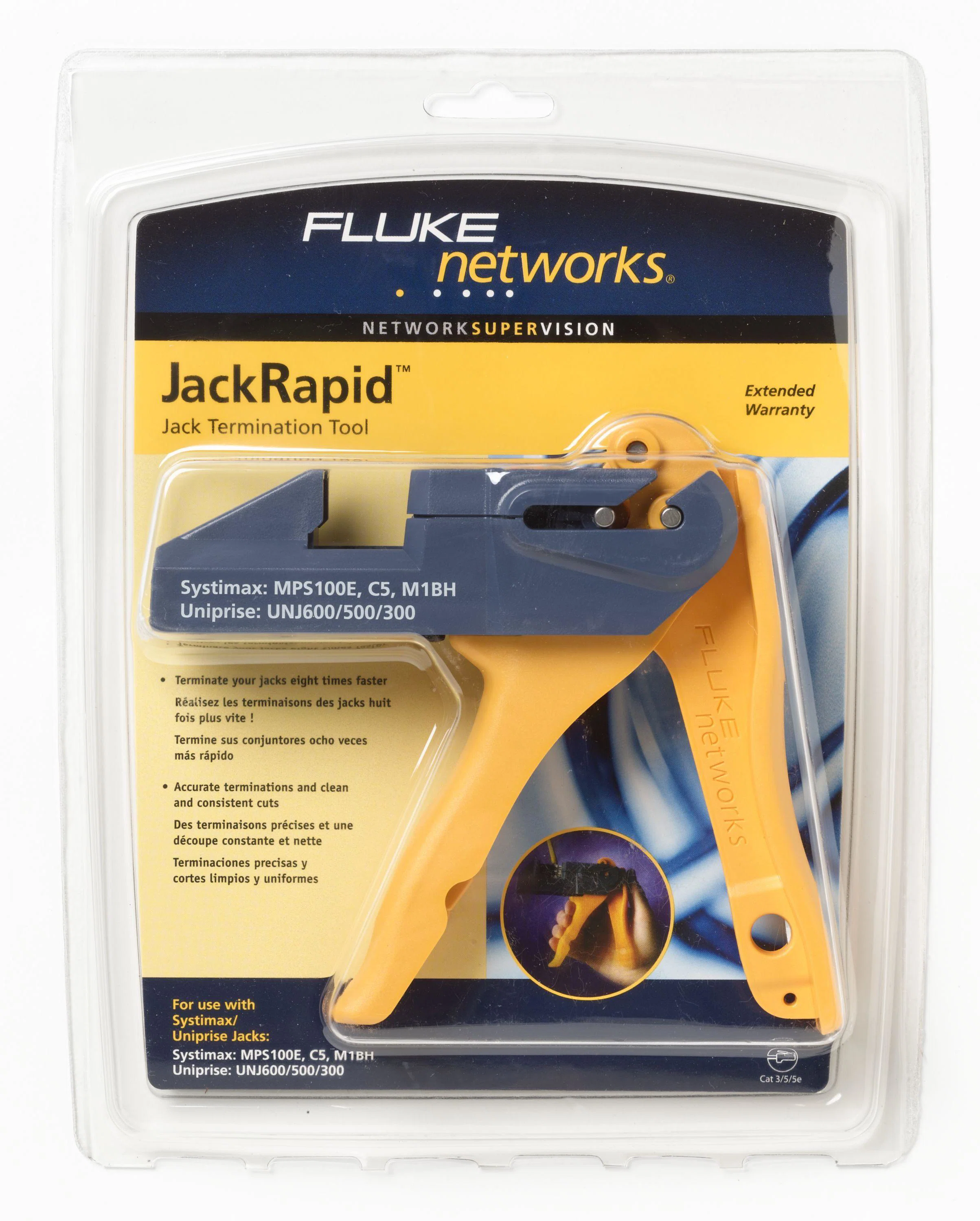 JR-LEV-1 8-Wire Punch Down Termination Tool