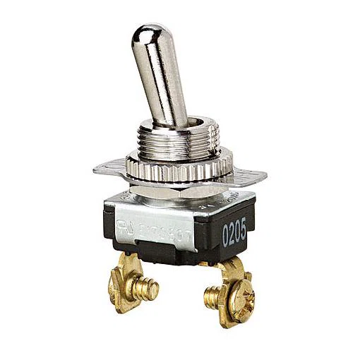 774017 Buchanan Light/Medium Duty Toggle Switch, 120/240 V AC, 6/3 A, On-Off SPST Contact