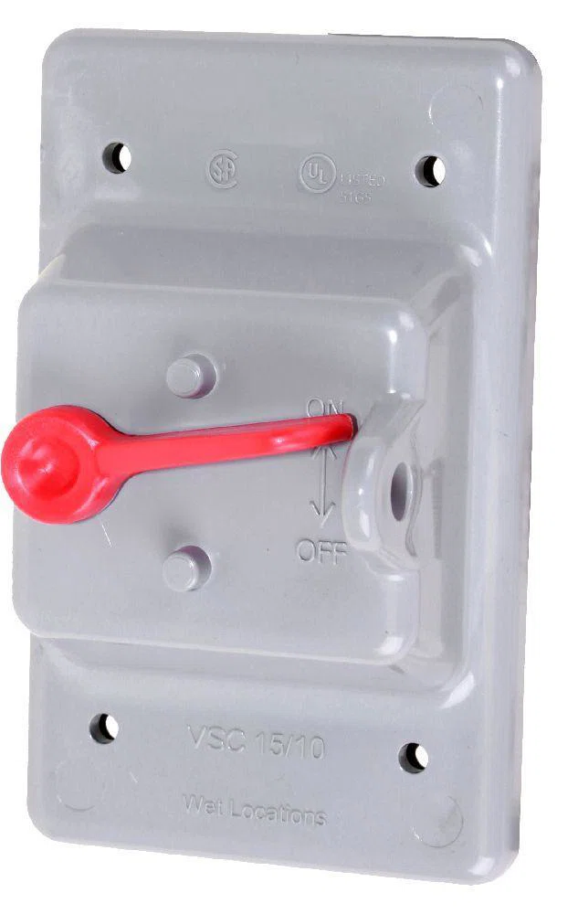 077612 Scepter Waterproof Toggle Switch Cover, PVC Coated