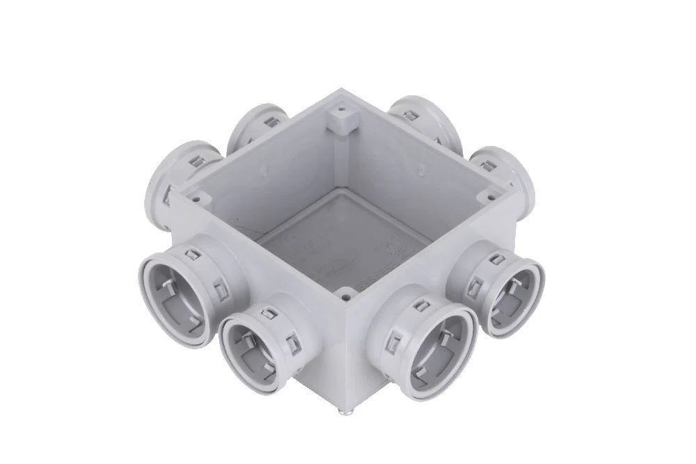 089022 Kwikon Slab Box With (8) Molded Connectors, 1/2 in, PVC