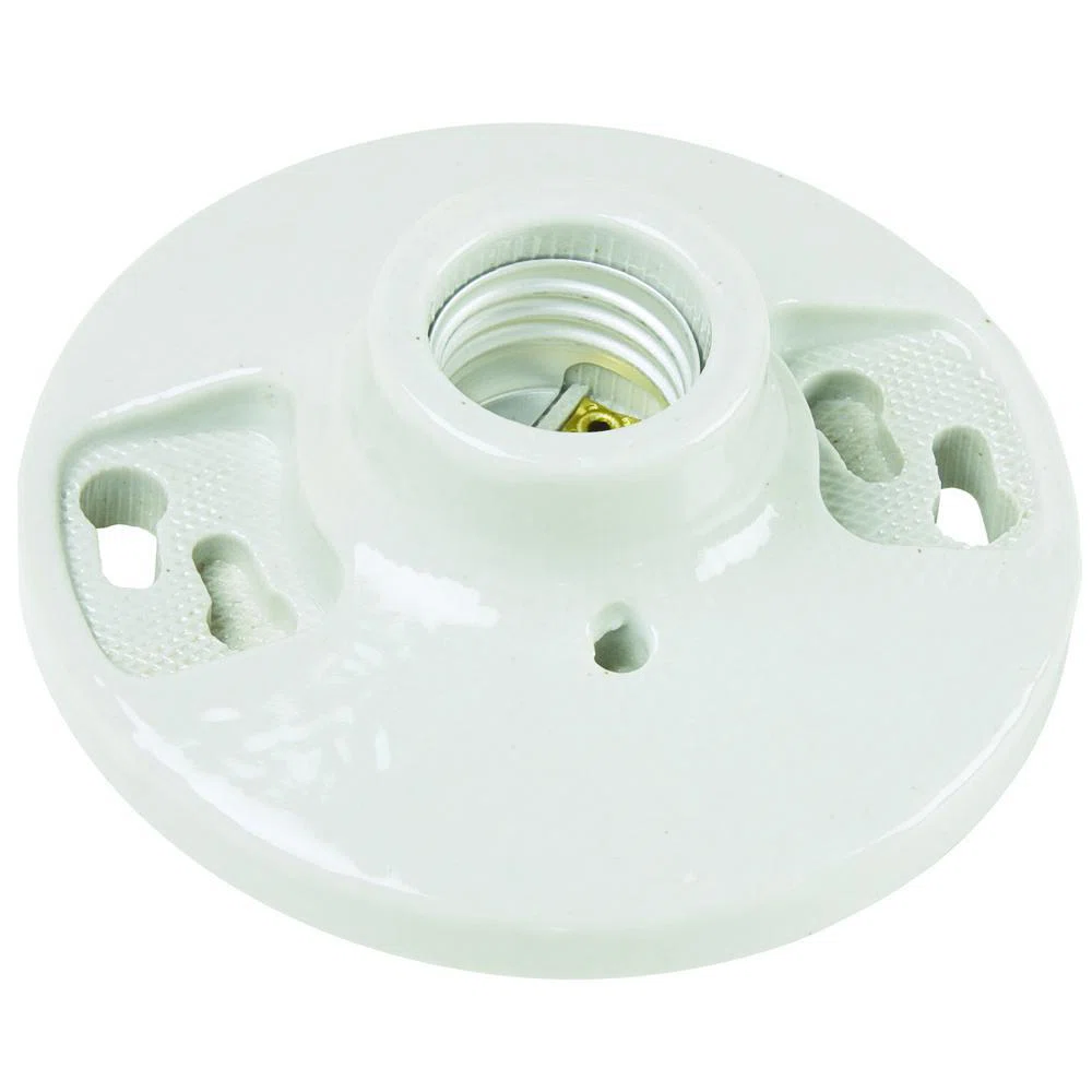 274 1-Piece Keyless Operator Lampholder, 660 W, 250 V AC, E26 Lamp
