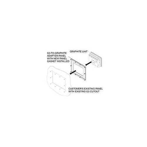 G3AD0807 Adapter panel, For Use With Graphite Panel Mounting