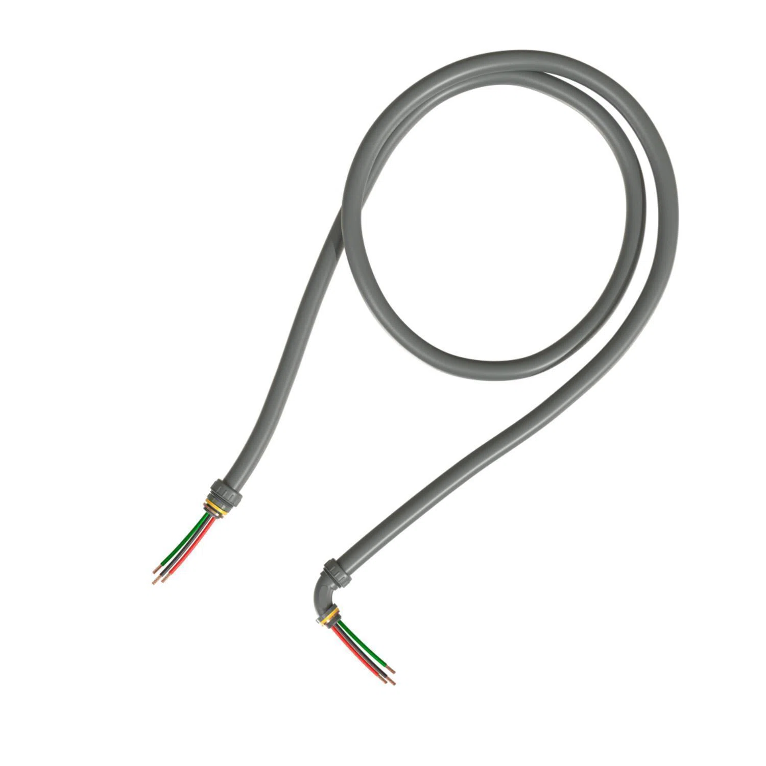 8022 Type UL/LFNC-B Non-Metallic Liquid Tight Whip, 1/2 in Trade, 6 ft L