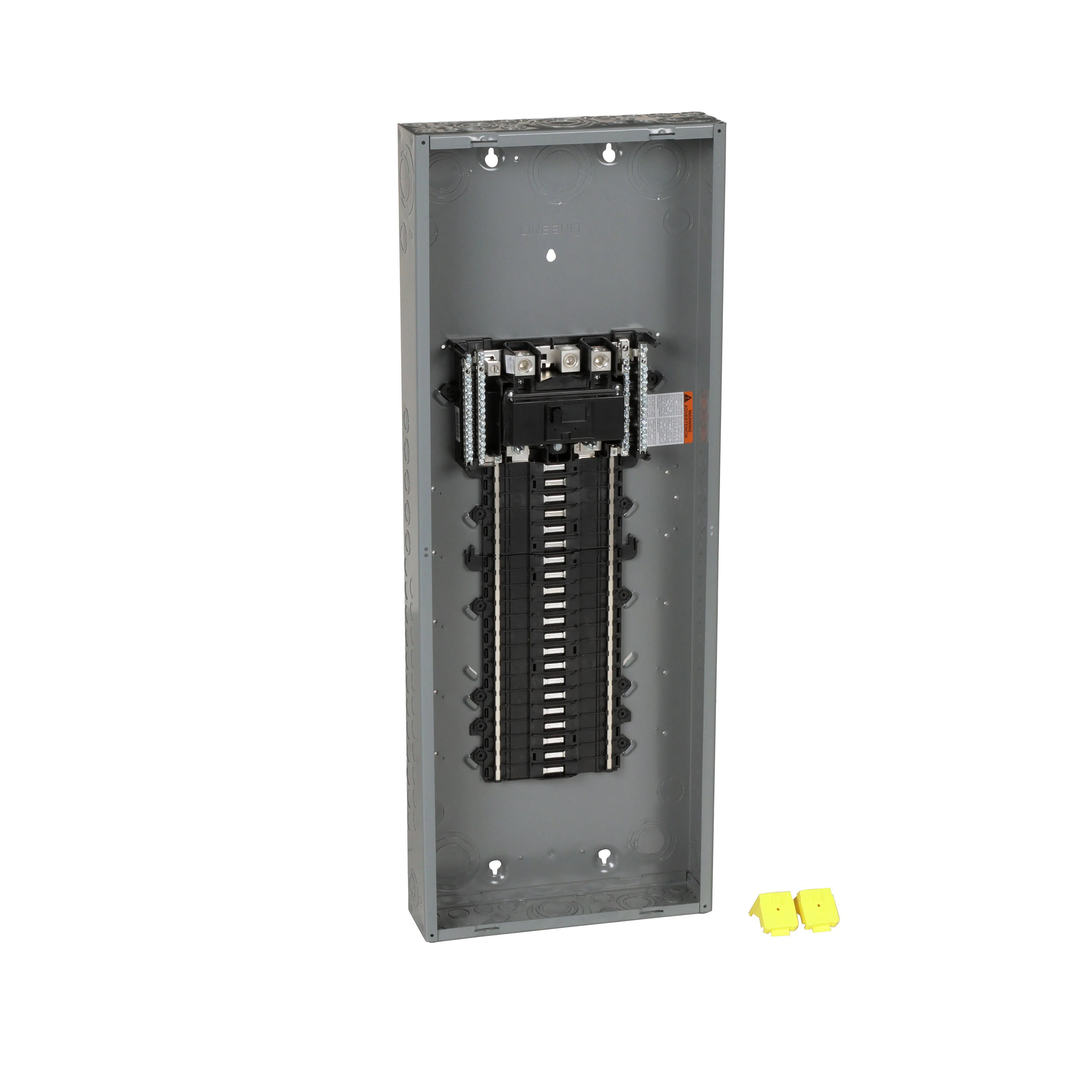 QO142M200PC 1-Phase Convertible Neutral Main Breaker Load Center With Combination Flush/Surface Cover, 120/240 V AC, 200 A, 1 Poles, 22 kA Interrupt
