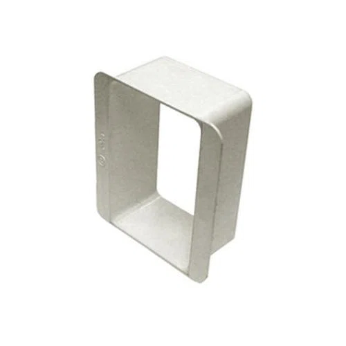 BXE-100 Bridgeport Duplex Non-Conductive Single Box Extender/Insulator, 1 Gangs, 2-7/8 in L x 1-7/8 in W x 1-1/8 in D, PVC