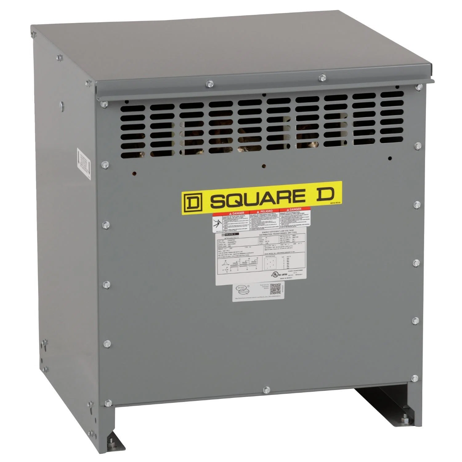 EXN30T3HBCU Low Voltage Transformer, 480 V Primary, 208Y, 120 V Secondary, 3 Phase