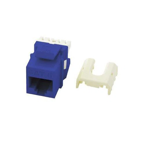 WP3476-BE-50 Quick Connect Keystone Insert, Blue