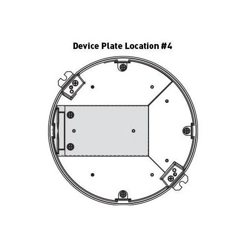 CRFB-B-4 Center Blank Plate