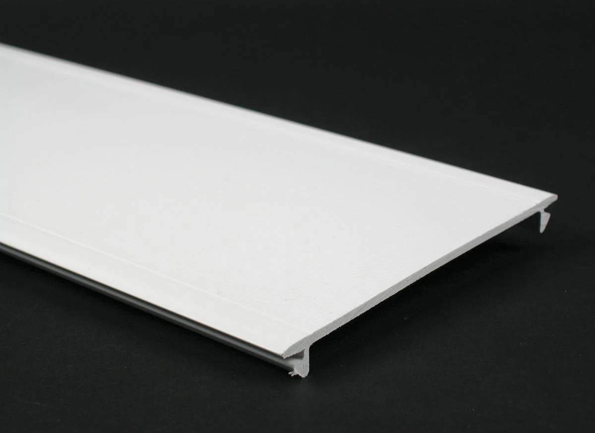 WMD5400C-WH Full Width Non-Metallic Raceway Cover, 8 ft L x 5 in W, White