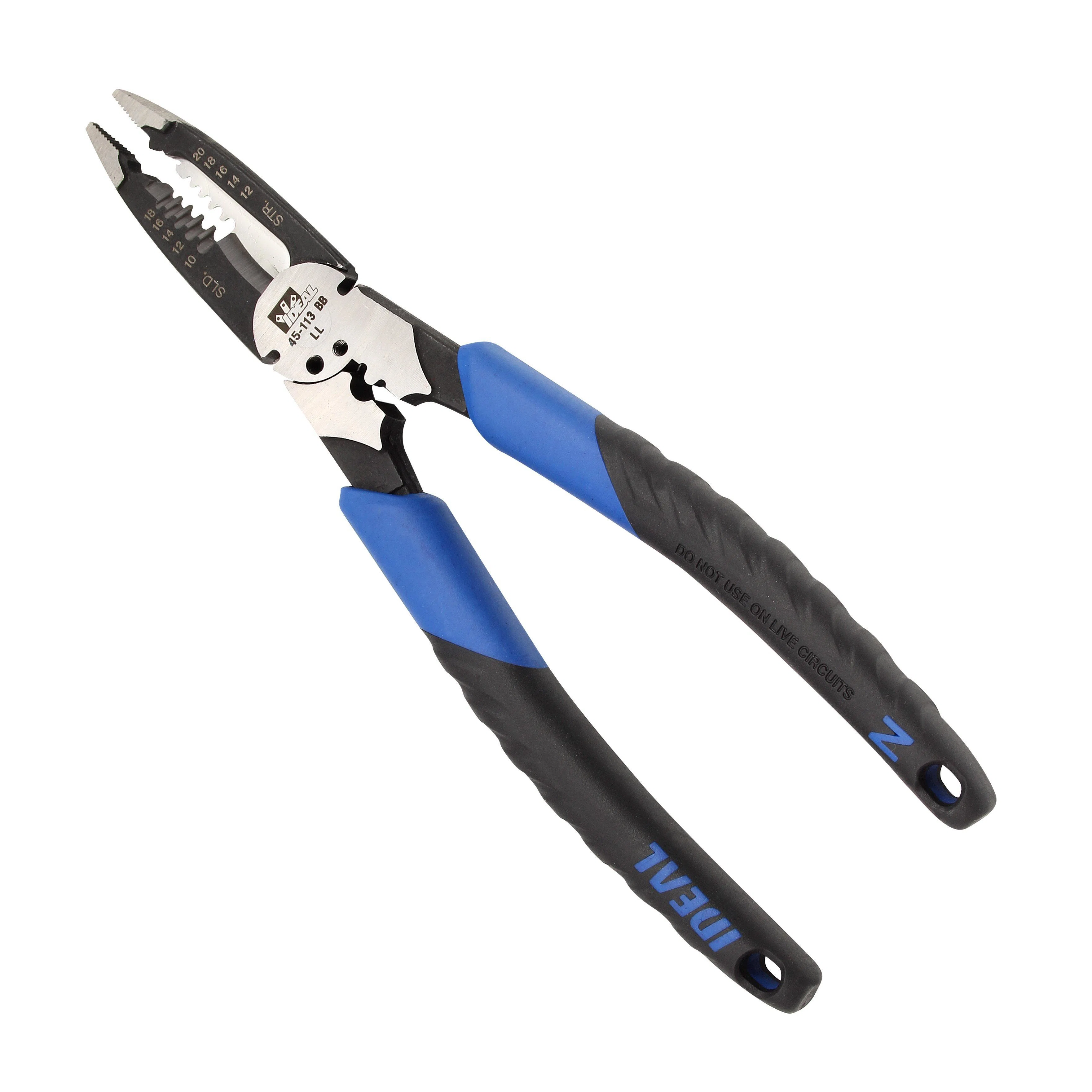 45-113 Heavy Duty Wire Stripper, 10 to 18 AWG Solid, 12 to 20 AWG Stranded Cable/Wire