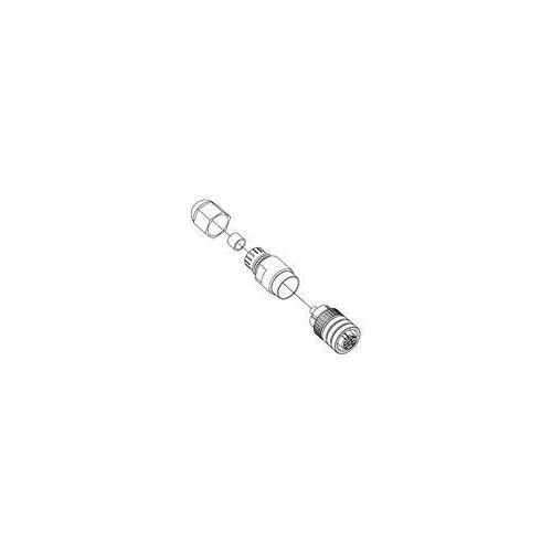 8A4000-31 Micro-Change 120071 Internal Thread Field Attachable Connector With PG7 Cable Fitting, 250 V AC/300 V DC, 4 A, 18 AWG