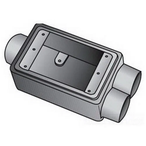 FDCC150 Type FDCC Deep Heavy Duty Device Box With Internal Ground Screw, Iron, 28 cu-in, 1 Gangs, 3 Outlets