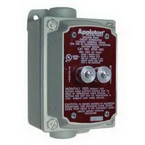EFSR-GFI GFCI Cover, Copper Free Aluminum, Gray