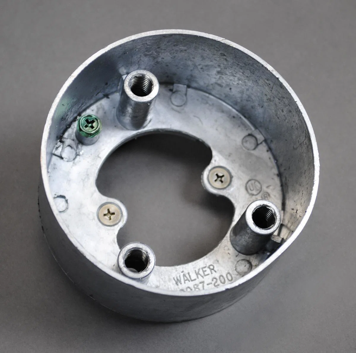 437-11/2 Attaching Ring, 1-1/2 in D, Die Cast Steel