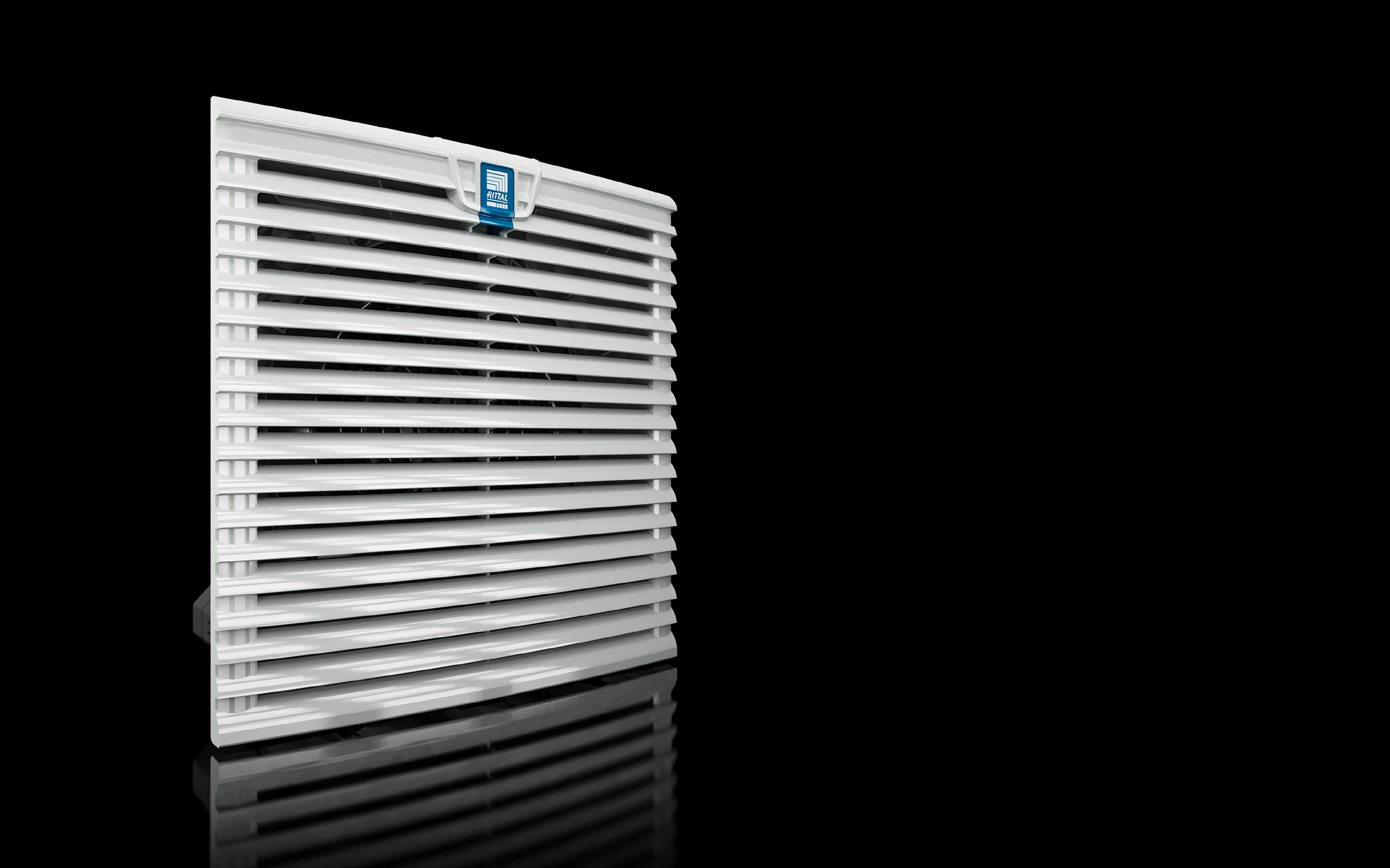 3237610 TopTherm 1-Phase Fan and Filter Unit With EMC Shielding, 230 V AC, 0.052/0.065 A, 9/11 W Power Rating, 11.8/14.7 cfm Air Flow, IP54/56 Enclosure