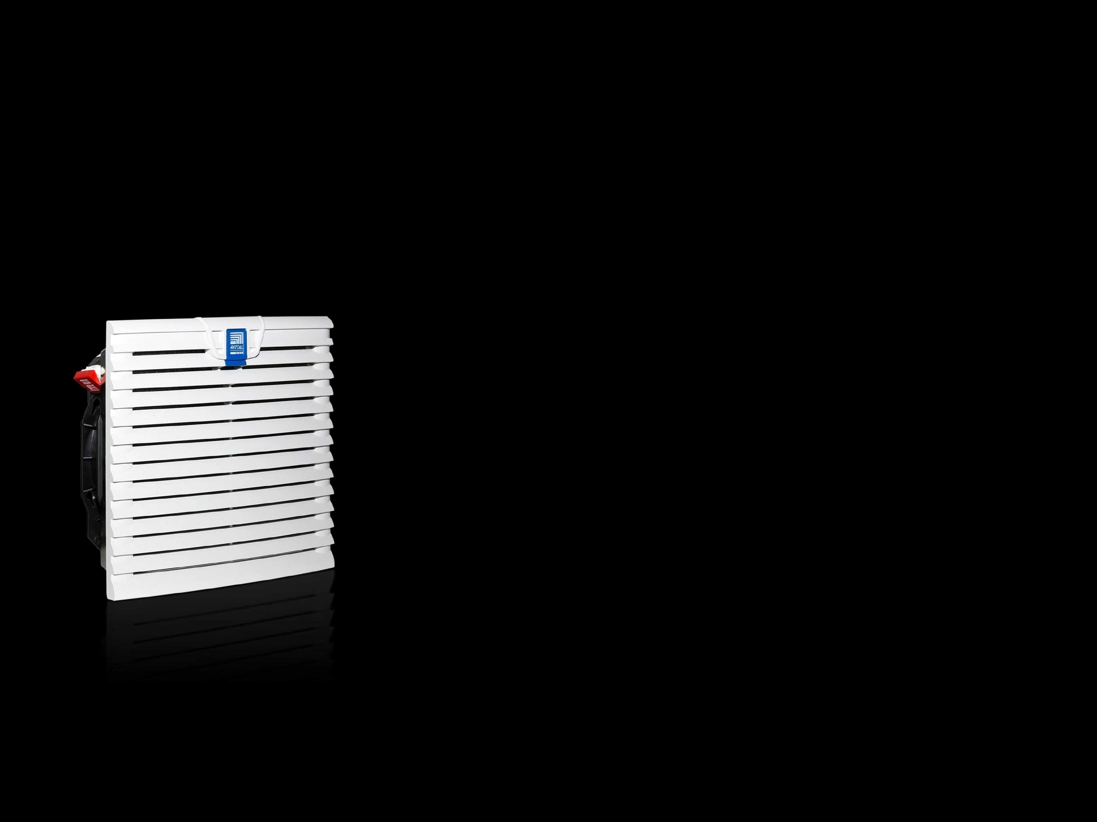 3240500 TopTherm 1-Phase Fan and Filter Unit With EC Technology, 200 to 240 V AC, 0.12 A, 11 W Power Rating, 105.9 cfm Air Flow, NEMA 3/3R/4/4X/12/IP54/55/56 Enclosure