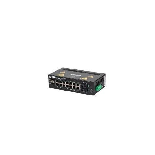 7018FX2-SC Managed Network Switch, 10/100BaseTX Interface, (14) RJ45 Port
