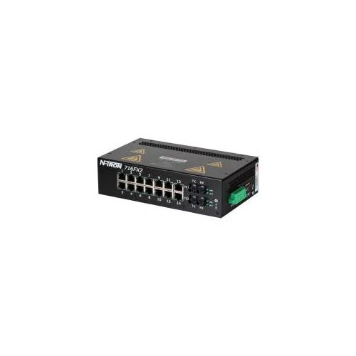 716FX2-ST Managed Network Switch, 10/100BaseTX Interface, (14) RJ45 Port