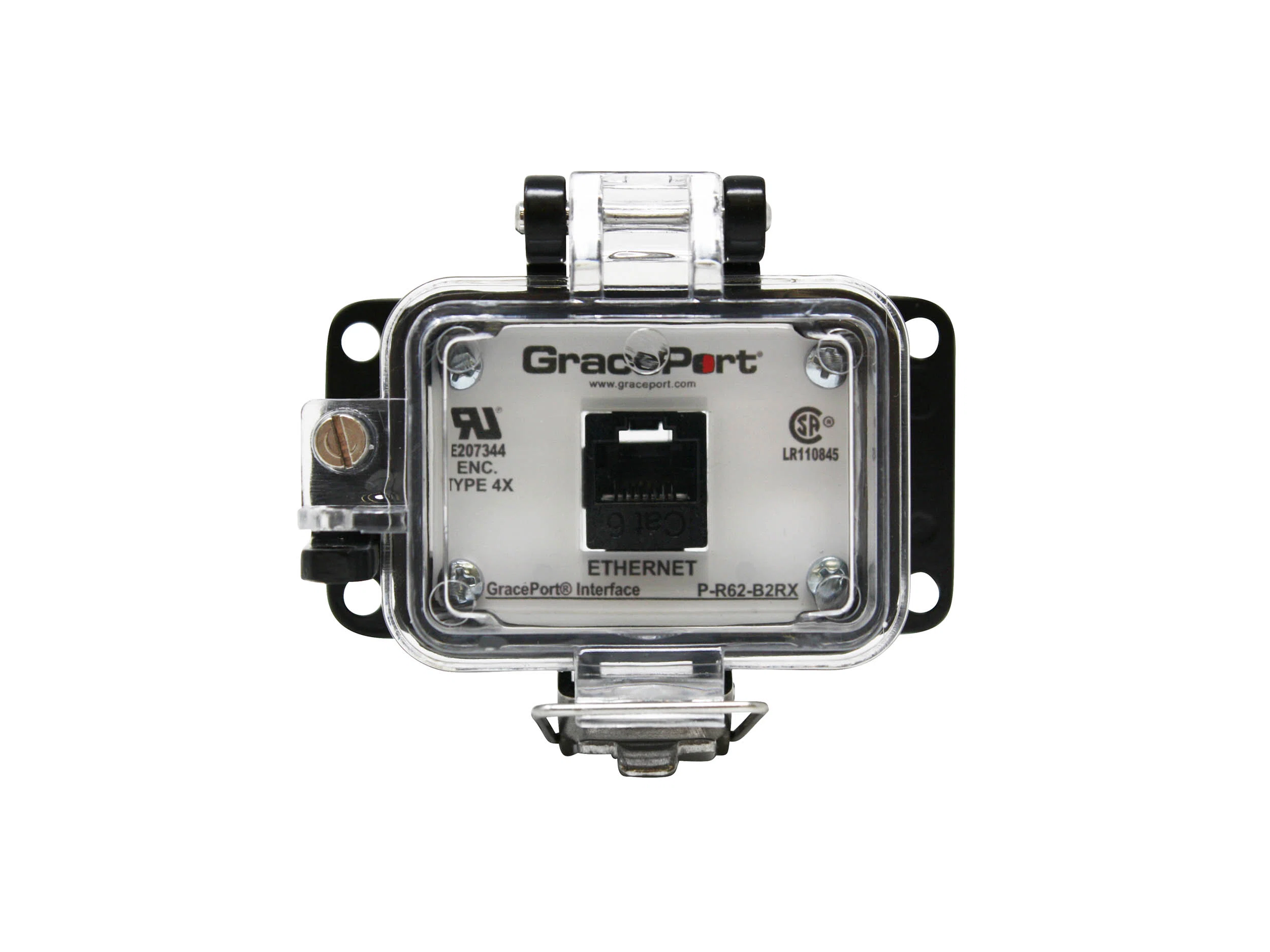 P-R62-B2RX Bulkhead Panel Interface Connector, Aluminum Housing