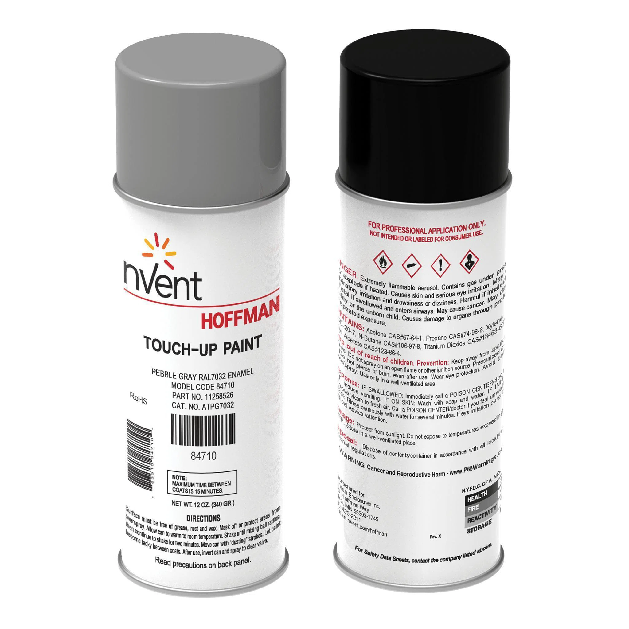 ATPG7035 A80 Touch-Up Paint, 12 oz Container, Liquid Form, Light Gray