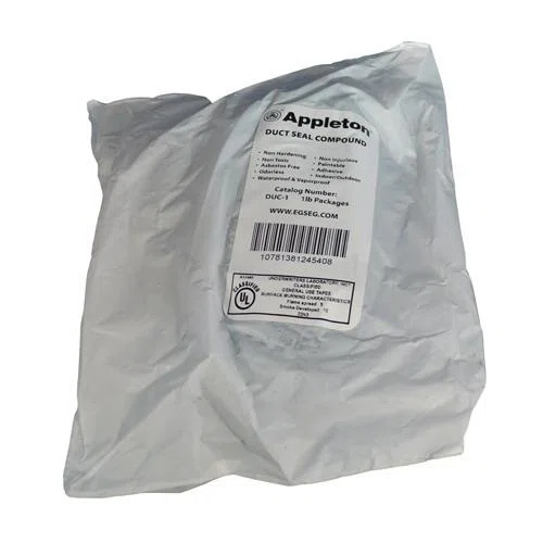 DUC-1 NEER Weatherproof Duct Sealing Compound, 1 lb
