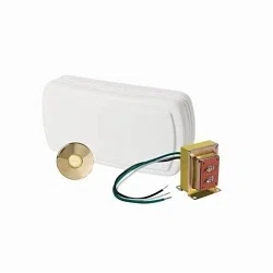 BK131LPB Wired Door Chime Kit, White