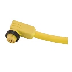112C0060A Mini-Link Tuff-Link Plug Assembly, Female Connector, 6 ft L Cable, 12 Poles