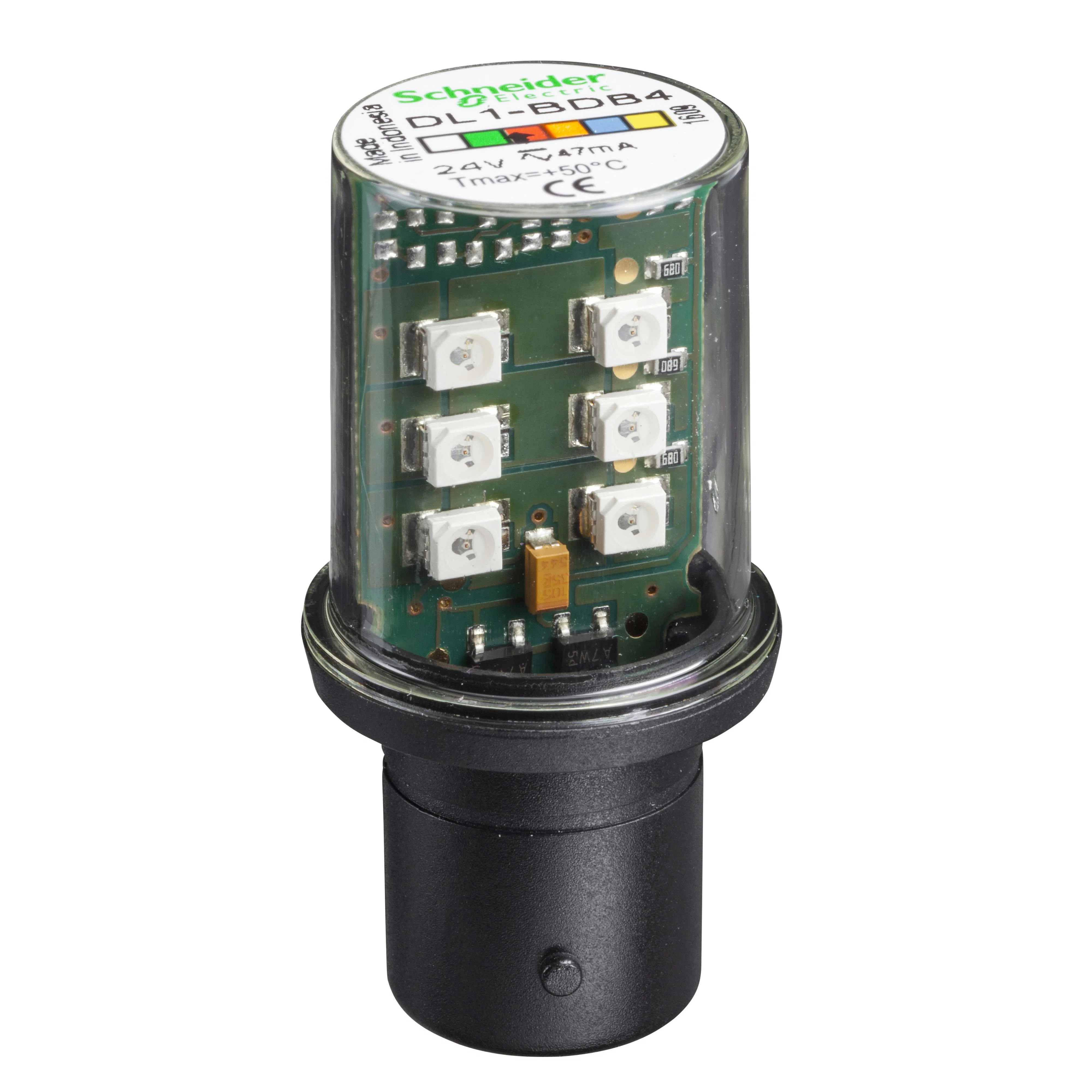 DL1BDB4 Harmony DL Series Steady-On Protected Bulb, BA15D LED Lamp