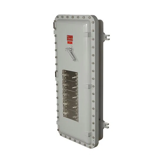 ALPNA12C12ML Explosionproof Non-Factory Sealed Main Lug Lighting Distribution Panelboard With Quicklag Breakers, 120/208 V AC, 100 A, 1 Poles, 10 kA Interrupt