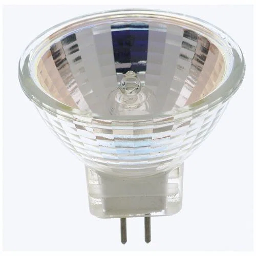 S4645 Dimmable Lensed Halogen Lamp, 10 W, GU4 Halogen Lamp, MR8 Shape