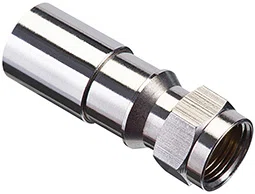 92-656 F Type Compression Connector, RG-6 Cable