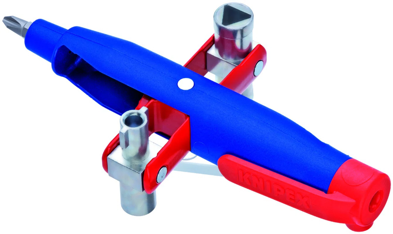 00 11 07 Control Cabinet Key With (2) Reversible Bits, Pen Style Key