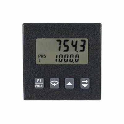 C48CD002 Panel Meter, 6 Digits, LCD Display, On/Off Cycles: 15 ms
