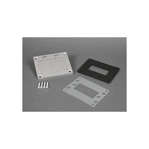 880MP2 Modulink 880MP Multi-Service Non-Metallic Floor Box, Concrete, 100 cu-in Capacity, 1 to 3 Gangs, 12 Knockouts, 8-1/4 in L x 4-1/8 in W x 6-3/16 in H