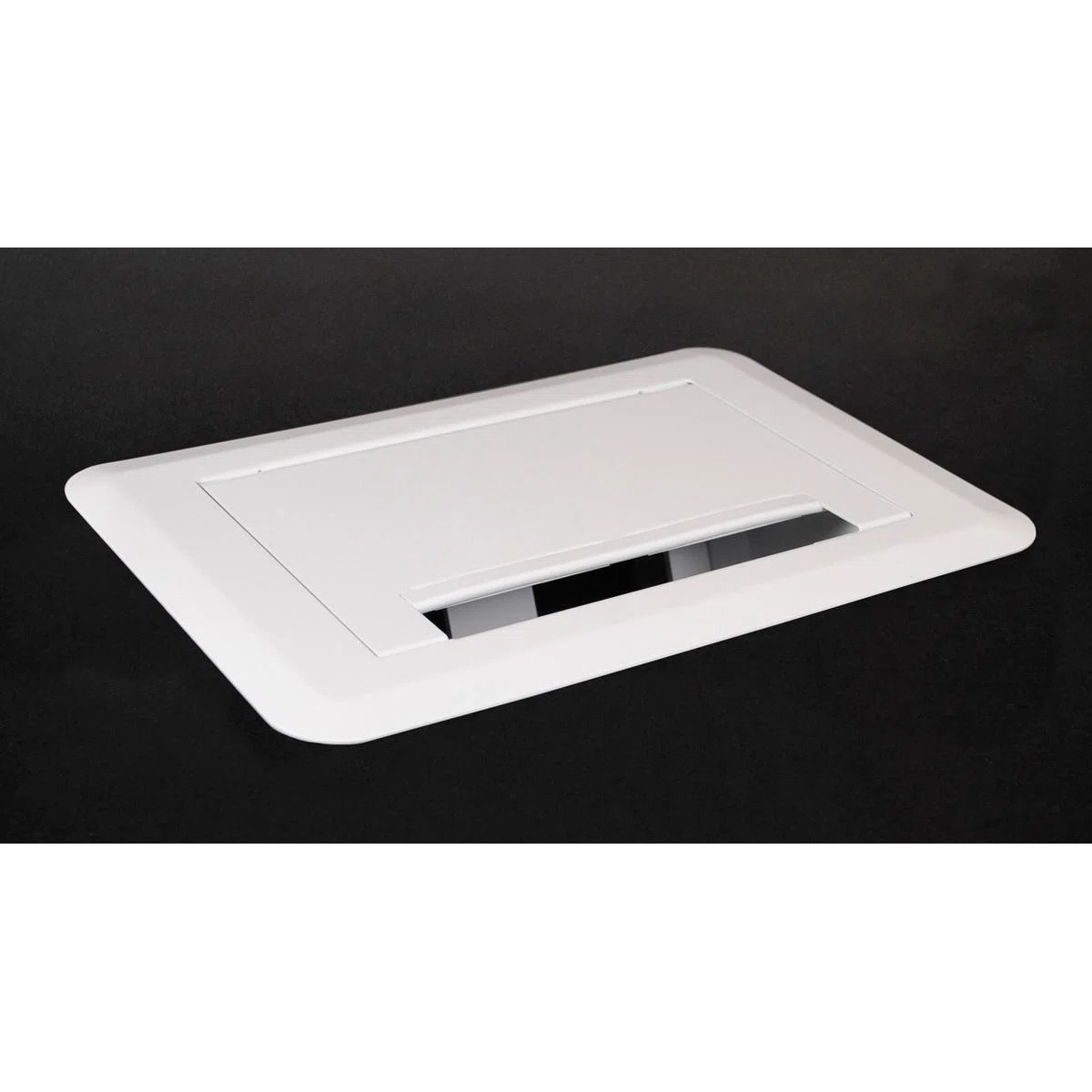 EFSC Evolution Series Flat Screen Low Profile Replacement Trim Flange and Cover Assembly, 13 in L x 8-3/4 in W, Stamped Steel